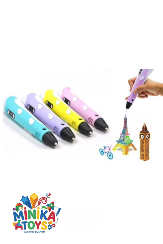 3D Kalem Filamentli - Üç Boyutlu Yazıcı Kalem